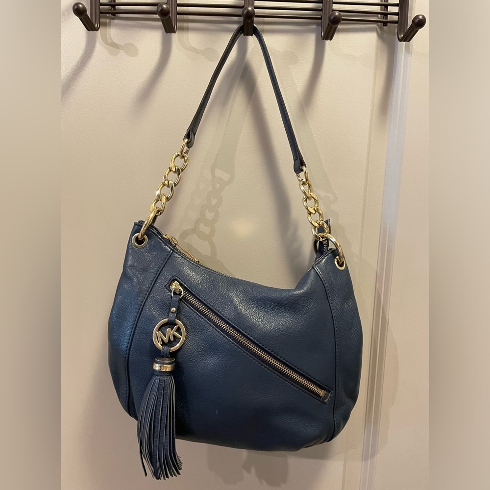 MK Blue purse